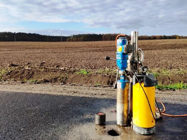 Badania geotechniczne gruntu Wąsosz